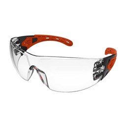 MAXISAFE - EVOLVE SAFTEY GLASSES WITH GASKET & HEADBAND - CLEAR LENS