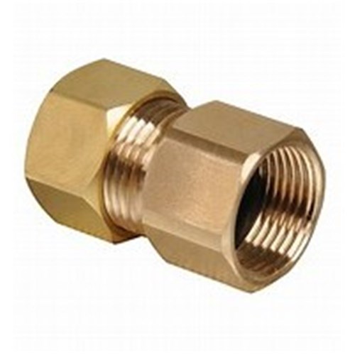 BRASS COMPRESSION FITTING x CONNECTOR - Imperial tube x BSPP female