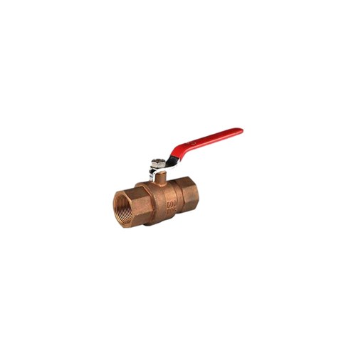 BRONZE Lever Operated BALL VALVE with SS handle, BSPP Female, PTFE Seals for Marine applications 