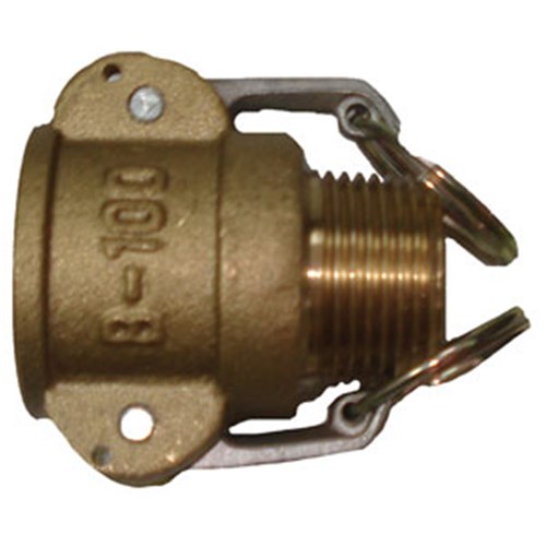 BRASS CAMLOCK COUPLER - TYPE B x NPT Male