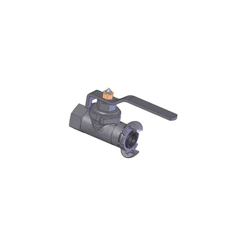 CAST IRON BALL VALVE - BSP Female x Type A Coupling, NBR seals