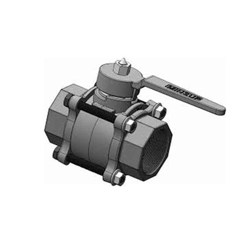 CAST IRON BALL VALVE - BSP Female, NBR Seals