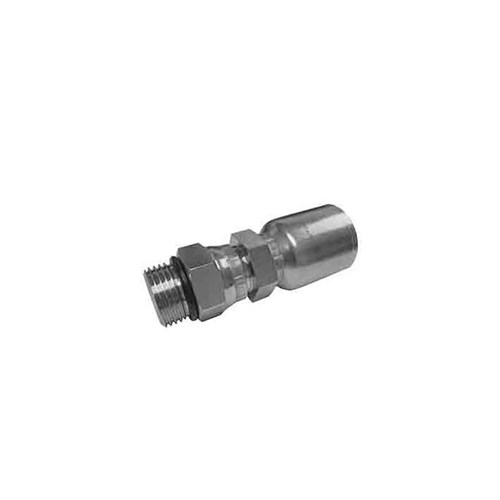 HYDRAULIC HOSE CRIMP COUPLING - UNO Male Swivel