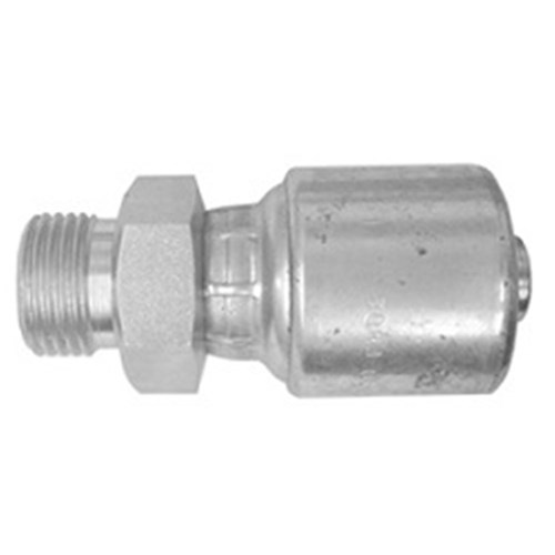 HYDRAULIC HOSE CRIMP COUPLING - METRIC x Light Male