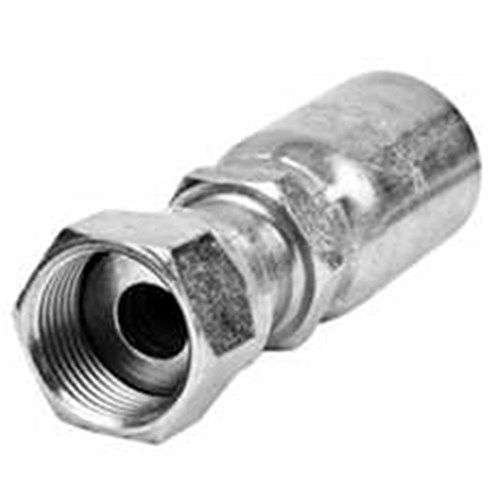 HYDRAULIC HOSE CRIMP COUPLING - ORFS Female Swivel