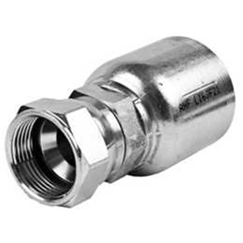 HYDRAULIC HOSE CRIMP COUPLING - JIC Female Swivel