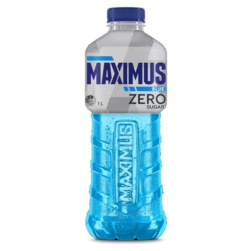 MAXIMUS SPORTS DRINK - BLUE 1L NO SUGAR