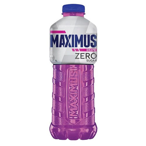 MAXIMUS SPORTS DRINK -GRAPE 1L NO SUGER