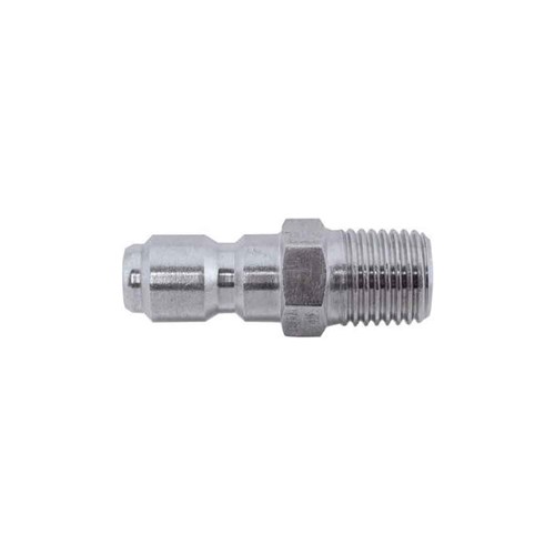 HP COUPLER PLUG - BSP Male Stainless Steel