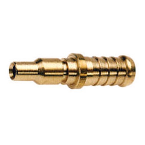 BRASS QUICK COUPLER PLUG - JAMEC Series 310 & 320 to Hosetail